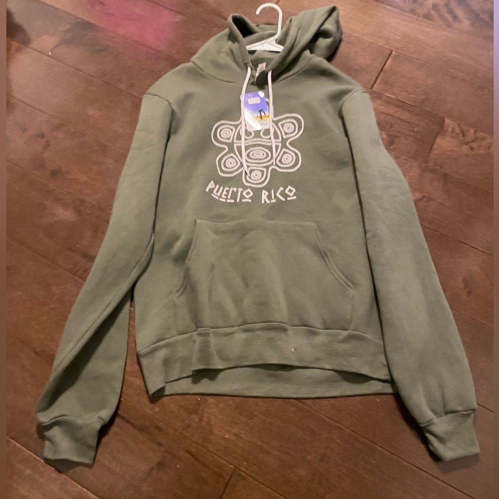 Green puerto rico hoodie